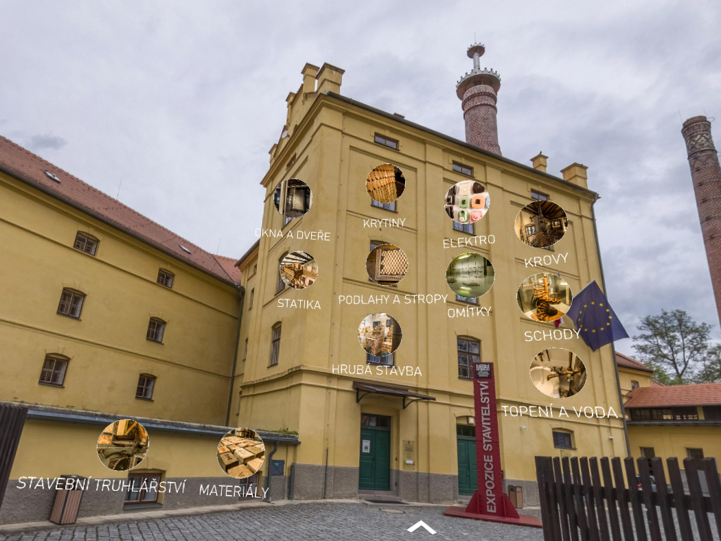 The virtual tour of the NTM Plasy Building Heritage Centre